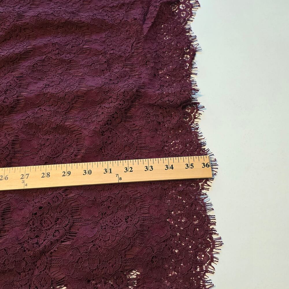 Lulus Take Me to Brunch Burgundy Lace Shift Dress Womens Size XL Lined NWT - Picture 11 of 11